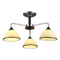 Потолочная люстра IMEX MD.0853-3-S CH+BK Потолочная люстра IMEX MD.0853-3-S CH+BK