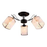 Потолочная люстра IMEX MD.1087-3-S BK+CH Потолочная люстра IMEX MD.1087-3-S BK+CH