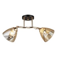 Потолочная люстра IMEX MD.4077-2-S FGD+BK Потолочная люстра IMEX MD.4077-2-S FGD+BK