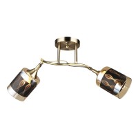 Потолочная люстра IMEX MD.4160-2-S AB Потолочная люстра IMEX MD.4160-2-S AB