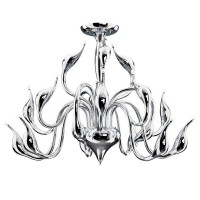 Потолочная люстра Lightstar Cigno Collo Ch 751184 Потолочная люстра Lightstar Cigno Collo Ch 751184