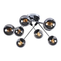 Потолочная люстра Seven Fires Grozotto SF3311/8C-MBK-CR Потолочная люстра Seven Fires Grozotto SF3311/8C-MBK-CR