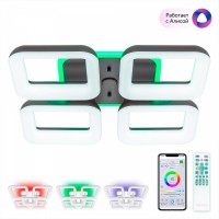 Потолочная светодиодная люстра Citilux Паркер Смарт CL225A245E Потолочная светодиодная люстра Citilux Паркер Смарт CL225A245E