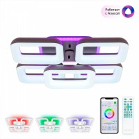 Потолочная светодиодная люстра Citilux Паркер Смарт CL225A255E Потолочная светодиодная люстра Citilux Паркер Смарт CL225A255E