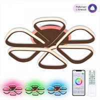 Потолочная светодиодная люстра Citilux Сезар Смарт CL233A275E Потолочная светодиодная люстра Citilux Сезар Смарт CL233A275E