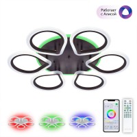 Потолочная светодиодная люстра Citilux Транай Смарт CL235A165E Потолочная светодиодная люстра Citilux Транай Смарт CL235A165E