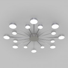 Потолочная светодиодная люстра Eurosvet Nitrino 90242/16 хром