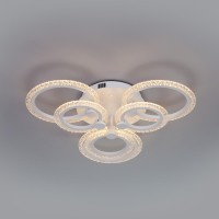 Потолочная светодиодная люстра Eurosvet Wellen 90226/6 белый Потолочная светодиодная люстра Eurosvet Wellen 90226/6 белый