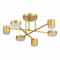 Потолочная светодиодная люстра Evoluce Nobel SLE201022-06 Потолочная светодиодная люстра Evoluce Nobel SLE201022-06