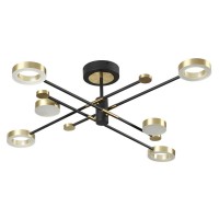 Потолочная светодиодная люстра Odeon Light Denzel 4321/55CL Потолочная светодиодная люстра Odeon Light Denzel 4321/55CL