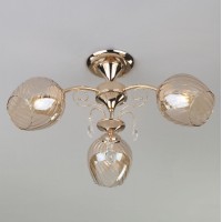 Потолочный светильник Eurosvet 30120/3 золото Потолочный светильник Eurosvet 30120/3 золото