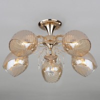 Потолочный светильник Eurosvet 30120/5 золото Потолочный светильник Eurosvet 30120/5 золото