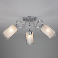 Потолочный светильник Eurosvet 30122/3 хром Потолочный светильник Eurosvet 30122/3 хром