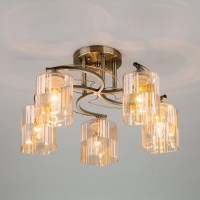 Потолочный светильник Eurosvet 30124/5 античная бронза