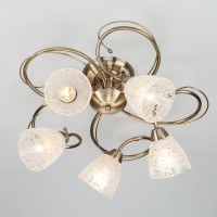 Потолочный светильник Eurosvet 30130/5 античная бронза Потолочный светильник Eurosvet 30130/5 античная бронза