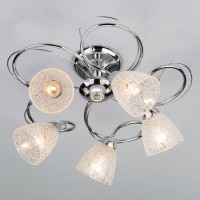 Потолочный светильник Eurosvet 30130/5 хром Потолочный светильник Eurosvet 30130/5 хром