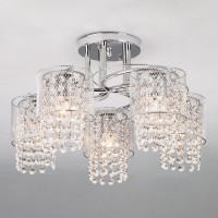 Потолочный светильник Eurosvet 30137/5 хром Потолочный светильник Eurosvet 30137/5 хром