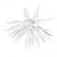 Потолочный светильник Ideal Lux Leaves PL6 Bianco 112299 Потолочный светильник Ideal Lux Leaves PL6 Bianco 112299