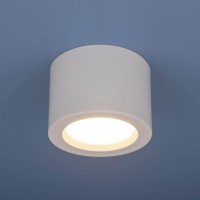 Потолочный светодиодный светильник Elektrostandard DLR026 6W 4200K белый матовый 4690389120671