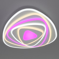 Потолочный светодиодный светильник Eurosvet Coloris 90225/1 белый Потолочный светодиодный светильник Eurosvet Coloris 90225/1 белый