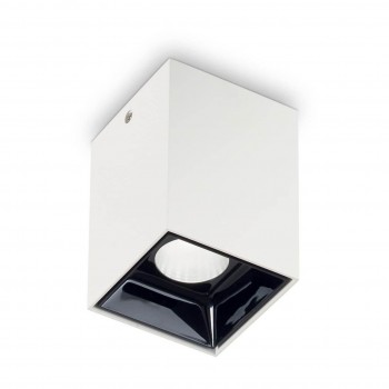 Потолочный светодиодный светильник Ideal Lux Nitro 10W Square Bianco 206035