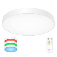 Потолочный светодиодный светильник с пультом ДУ Citilux Купер RGB Белый CL724105G0 Потолочный светодиодный светильник с пультом ДУ Citilux Купер RGB Белый CL724105G0
