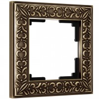 Рамка на 1 пост Werkel Antik бронза W0011512 4690389158353 Рамка на 1 пост Werkel Antik бронза W0011512 4690389158353