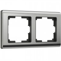 Рамка на 2 поста Werkel Metallic глянцевый никель W0021602 4690389159039