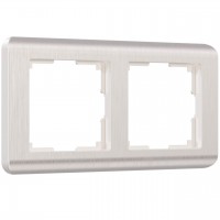 Рамка на 2 поста Werkel Stream перламутровый W0022113 4690389162251 Рамка на 2 поста Werkel Stream перламутровый W0022113 4690389162251