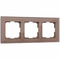 Рамка на 3 поста Werkel Favorit латте W0031142 4690389183430 Рамка на 3 поста Werkel Favorit латте W0031142 4690389183430