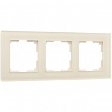 Рамка на 3 поста Werkel Favorit молочный W0031141 4690389183423