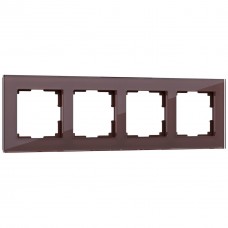 Рамка на 4 поста Werkel Favorit мокко W0041118 4690389160059 Рамка на 4 поста Werkel Favorit мокко W0041118 4690389160059