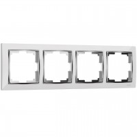 Рамка на 4 поста Werkel Snabb белый W0041901 4690389160899