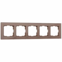 Рамка на 5 постов Werkel Favorit латте W0051142 4690389183478 Рамка на 5 постов Werkel Favorit латте W0051142 4690389183478