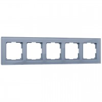 Рамка на 5 постов Werkel Favorit серый W0051115 4690389160165