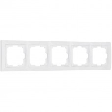 Рамка на 5 постов Werkel Snabb basic белый W0052001 4690389161452