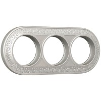 Рамка Werkel Antik Runda на 3 поста жемчужный WL70-frame-03 4690389106552 Рамка Werkel Antik Runda на 3 поста жемчужный WL70-frame-03 4690389106552
