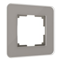 Рамка Werkel Elite на 1 пост дымчатый W0012417 4690389180644