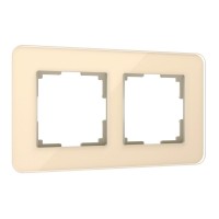 Рамка Werkel Elite на 2 поста айвори W0042443 4690389180712 Рамка Werkel Elite на 2 поста айвори W0042443 4690389180712