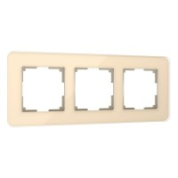 Рамка Werkel Elite на 3 поста айвори W0042443 4690389180781