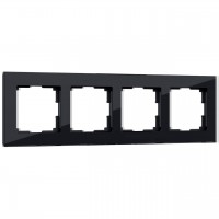 Рамка Werkel Favorit на 4 поста черный W0041108 4690389159954 Рамка Werkel Favorit на 4 поста черный W0041108 4690389159954