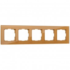 Рамка Werkel Favorit на 5 постов бронзовый WL01-Frame-05 4690389098680