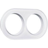 Рамка Werkel Favorit Runda на 2 поста белый WL21-Frame-01 4690389141959 Рамка Werkel Favorit Runda на 2 поста белый WL21-Frame-01 4690389141959