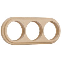 Рамка Werkel Legend на 3 поста светлый бук W0035224 4690389166587 Рамка Werkel Legend на 3 поста светлый бук W0035224 4690389166587