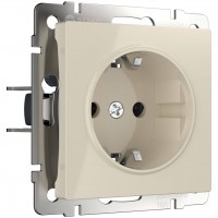 Розетка с заземлением и шторками Werkel слоновая кость W1171103 4690389155758 Розетка с заземлением и шторками Werkel слоновая кость W1171103 4690389155758