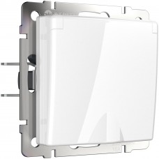 Розетка влагозащищенная с заземлением, с защитной крышкой и шторками Werkel белый W1171201 4690389155178 Розетка влагозащищенная с заземлением, с защитной крышкой и шторками Werkel белый W1171201 4690389155178