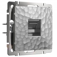 Розетка Werkel Hammer Ethernet RJ-45 серебряный W1281006 4690389163036 Розетка Werkel Hammer Ethernet RJ-45 серебряный W1281006 4690389163036