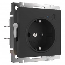 Розетка Wi-Fi Werkel черный матовый W1171608 4690389176098 Розетка Wi-Fi Werkel черный матовый W1171608 4690389176098