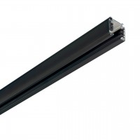 Шинопровод трехфазный Ideal Lux Link Trimless Profile 3000 Mm Bk On-Off 188003