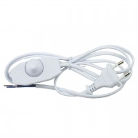 Шнур сетевой с вилкой и выключателем Uniel UCX-C30/02A-170 White UL-00004439